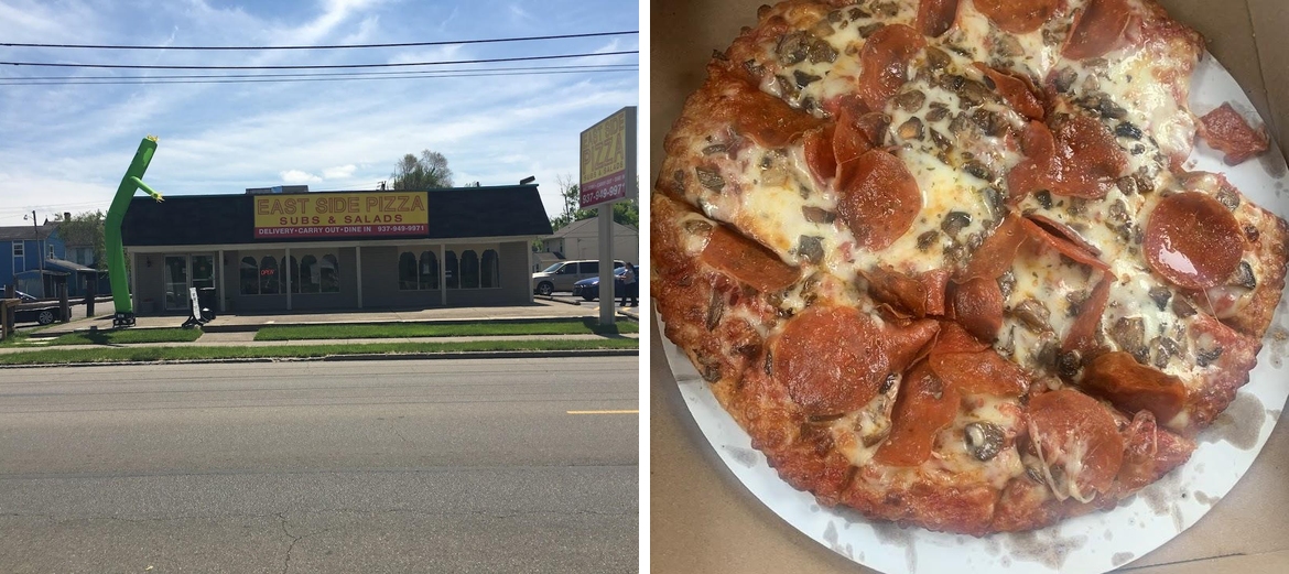 East Side Pizza Menu